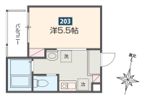 MELDIA矢部の間取り画像