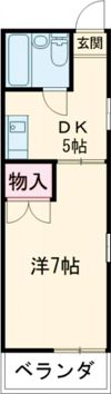 グリーンガーデンの間取り画像