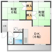 平原コーポの間取り画像