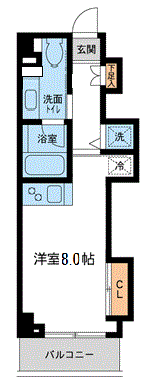 ミテッツァ矢向の間取り画像