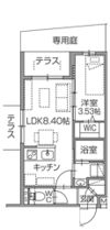 Alivis南福岡northの間取り画像