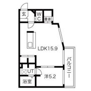 R-fino新さっぽろの間取り画像