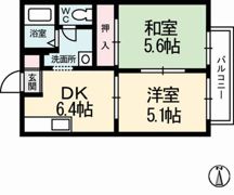 ジュネス・ルミエール D棟の間取り画像