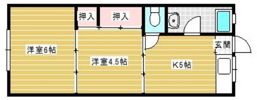 アシエンターマンションの間取り画像