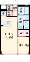 レインボースカイの間取り画像
