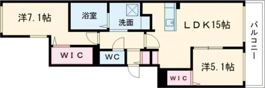 エスタシオン千歳の間取り画像