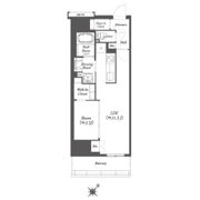 WORVE横浜伊勢佐木町の間取り画像