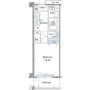 ホーリーフォート南平岸の間取り画像