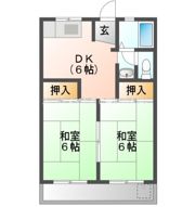 小松ドミール A棟の間取り画像