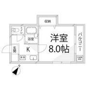頼安コーポの間取り画像