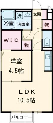 アムールⅡの間取り画像
