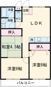 ユニティALBAの間取り画像