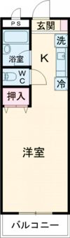 ユニティALBAの間取り画像