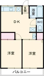 シティハイム ベルウッド駒木の間取り画像