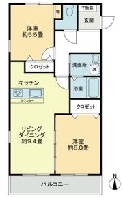 フォブールエムの間取り画像