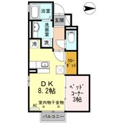 タスカータソルテ松島 B棟の間取り画像
