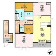 エトアール Bの間取り画像