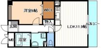 リアンリュー43の間取り画像