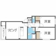 ノースクレストの間取り画像