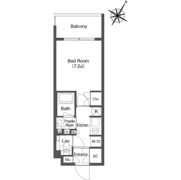 ミリアレジデンス日本橋人形町の間取り画像