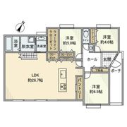 東山1丁目戸建の間取り画像