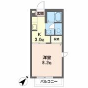 メゾンシャルムCの間取り画像