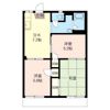 ドエル 石原 Aの間取り画像