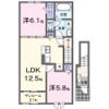 メディオ パーロ Aの間取り画像