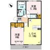 サンフィールド コロナ Ⅰの間取り画像