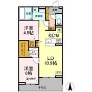 ラフォーレ弐番館の間取り画像