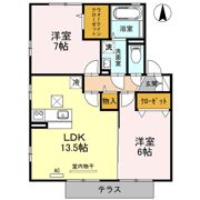 リビングタウン四条大路 A棟の間取り画像