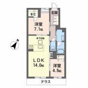 クリザンテームの間取り画像
