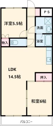 エステートBELL 1の間取り画像