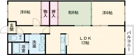 Jステージ高丘の間取り画像
