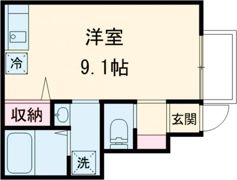 カプラン芝町の間取り画像