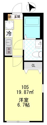 パルク井の頭の間取り画像