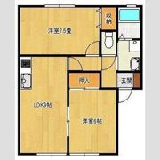 パナハイツ薮塚Aの間取り画像
