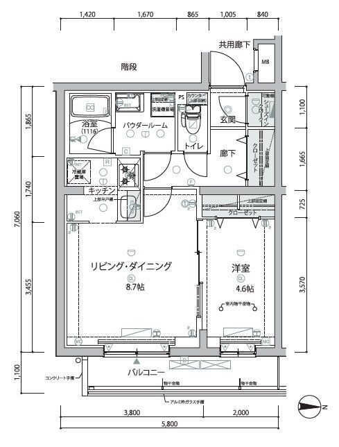 間取図