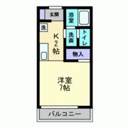 セジュール高志Aの間取り画像