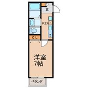 キャメル津田沼Ⅱの間取り画像