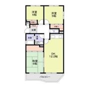 百合ヶ丘社宅の間取り画像