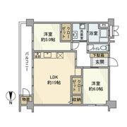 宮前平グリーンハイツ16号棟の間取り画像