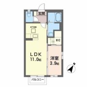 メゾン風雅の間取り画像