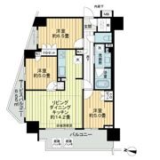 クレヴィア世田谷砧の間取り画像