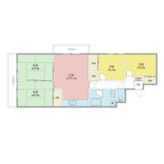 コープ野村川端町 B棟の間取り画像