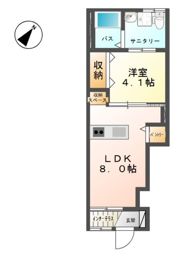 グローリオⅢの間取り画像