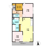 パーク・MIZUKIの間取り画像