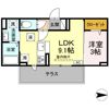 D-ROOM中楯B B棟の間取り画像