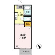 フレグランス野添の間取り画像