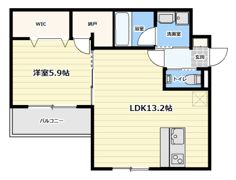 セゾンエイトの間取り画像
